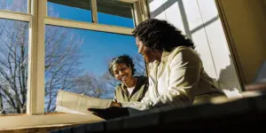 Clinician and patient discussing an addiction assessment for treatment